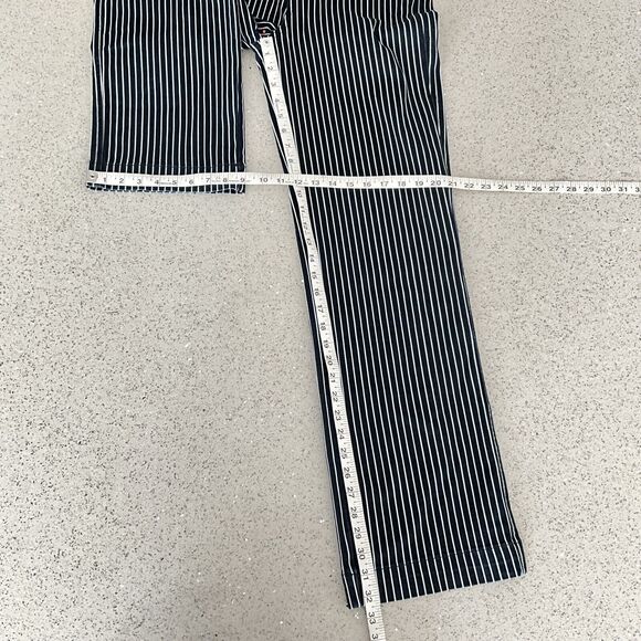 Judy Blue White Stripe Straight Fit Jeans High Rise Tummy Control 29 - Picture 7 of 10